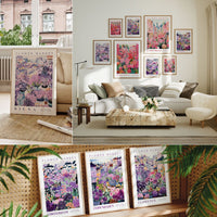 Flower Market Bundle - Set of 8 - Instant Download - Digital Artwork - Enchanted Sights