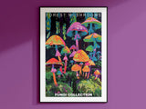 Forest Mushroom Poster - Posters - Enchanted Sights