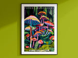 Forest Mushroom Poster - Posters - Enchanted Sights