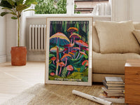 Forest Mushroom Poster - Posters - Enchanted Sights