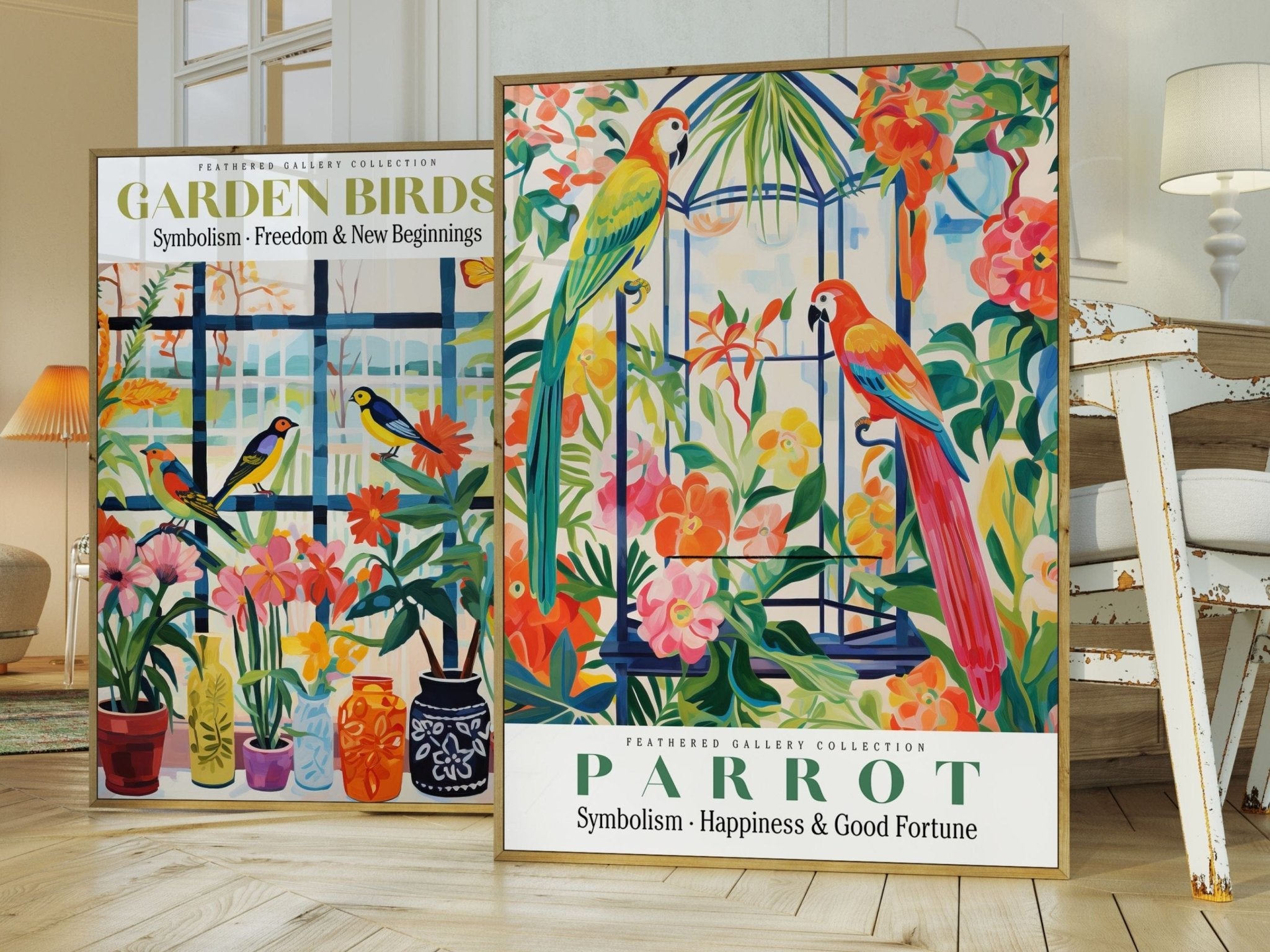 Garden Birds - Posters - Enchanted Sights