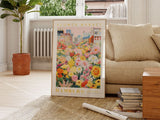 Hamburg Flower Market Poster - Posters - Enchanted Sights