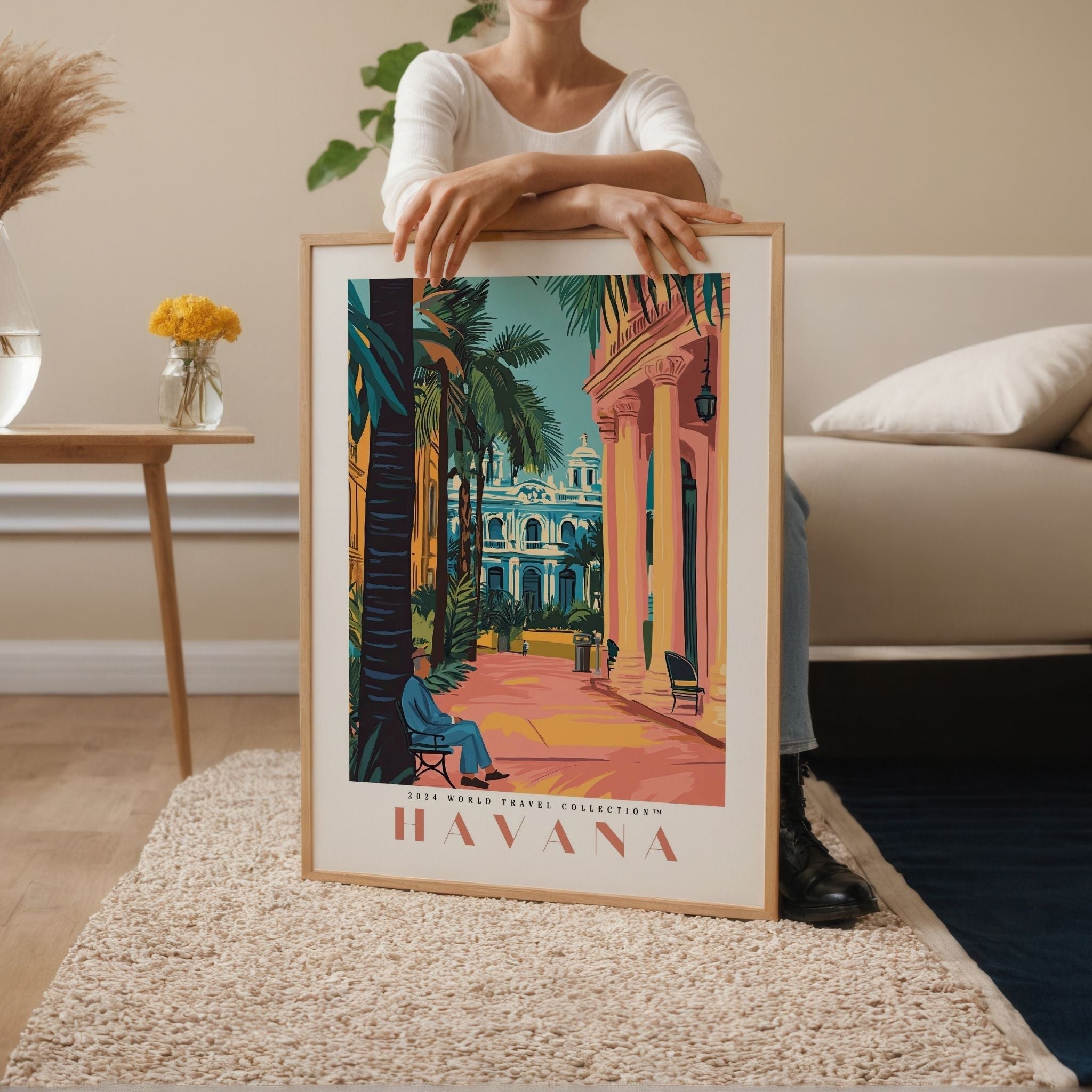 Havana Travel Poster - Poster - Enchanted Sights