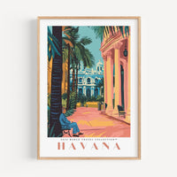 Havana Travel Poster - Poster - Enchanted Sights