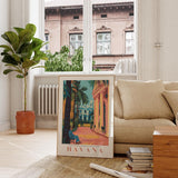 Havana Travel Poster - Poster - Enchanted Sights