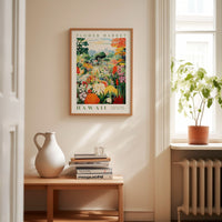 Hawaii Flower Market Poster - Posters - Enchanted Sights