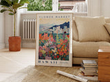Hawaii Flower Market Poster - Posters - Enchanted Sights