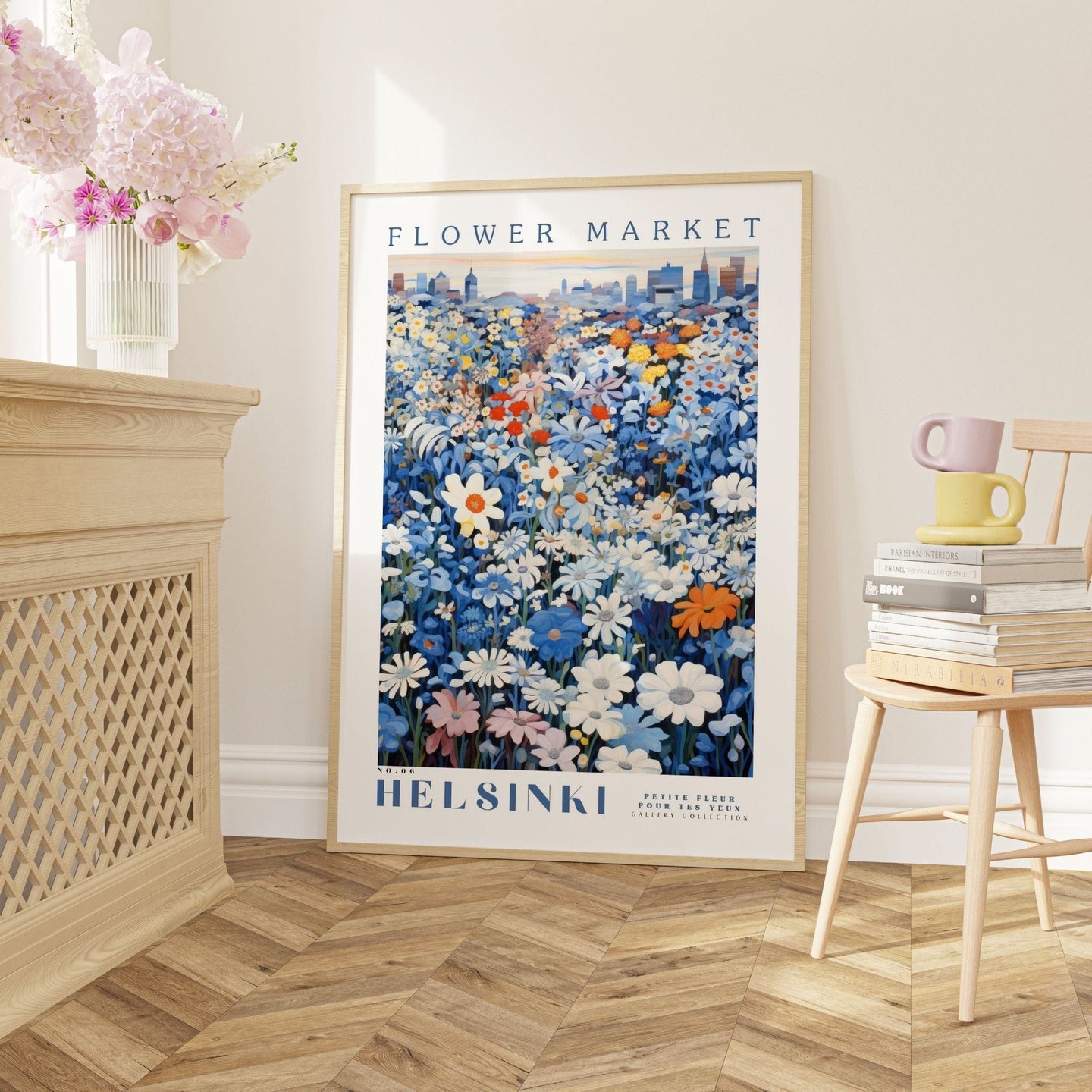 Helsinki Flower Market Poster - Enchanted SightsPostersEnchanted Sights