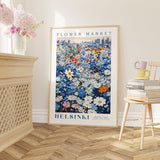 Helsinki Flower Market Poster - Posters - Enchanted Sights