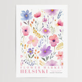 Helsinki Flower Market Poster - Posters - Enchanted Sights