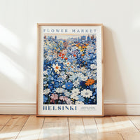 Helsinki Flower Market Poster - Posters - Flower Poster
