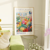 Honolulu Flower Market Poster - Posters - Enchanted Sights