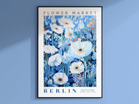 Berlin Flower Market Poster