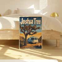 Joshua Tree Retro National Park Poster - Poster - Enchanted Sights