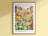 Kensington Flower Market Poster - Posters - Enchanted Sights