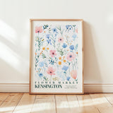 Kensington Flower Market Poster - Posters - Flower Poster