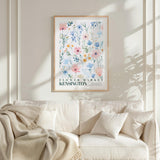 Kensington Flower Market Poster - Posters - Flower Poster