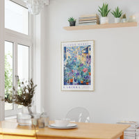 Larissa Flower Market Poster - Posters - Enchanted Sights