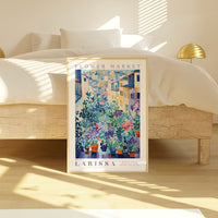 Larissa Flower Market Poster - Posters - Enchanted Sights