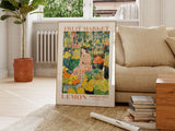 Lemon Fruit Market Poster - Posters - Enchanted Sights