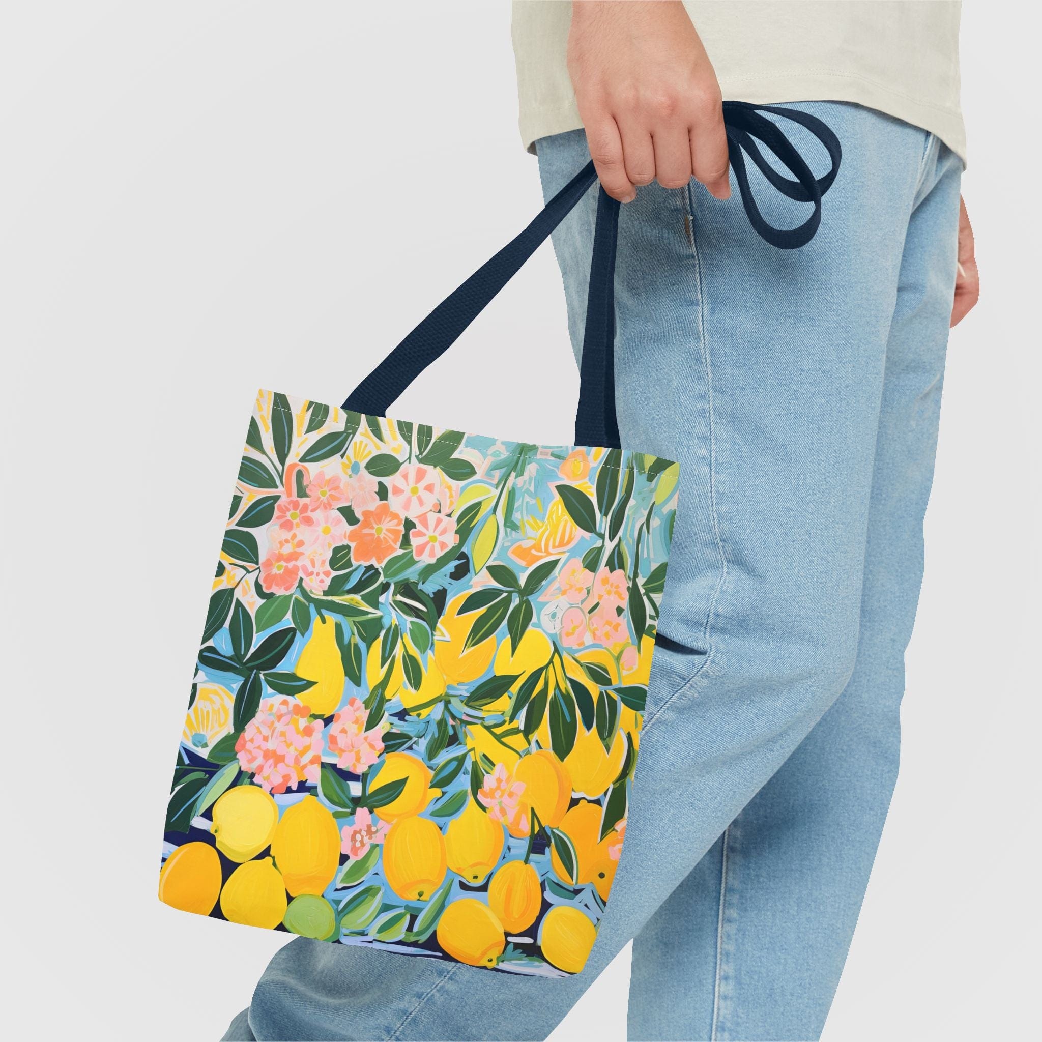 Lemon Fruit Tote Bag - Bags - Enchanted Sights