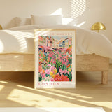 London Flower Market Poster - Posters - Enchanted Sights