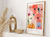 Los Angeles Flower Market Poster - Posters - Enchanted Sights