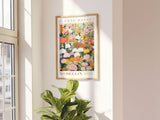 Madrid Flower Market Poster - Posters - Enchanted Sights