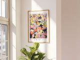 Madrid Flower Market Poster - Posters - Enchanted Sights