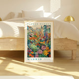 Madrid Flower Market Poster - Posters - Enchanted Sights