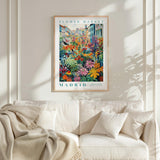 Madrid Flower Market Poster - Posters - Flower Poster