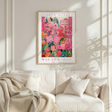 Malaga Flower Market Poster - Posters - Flower Poster