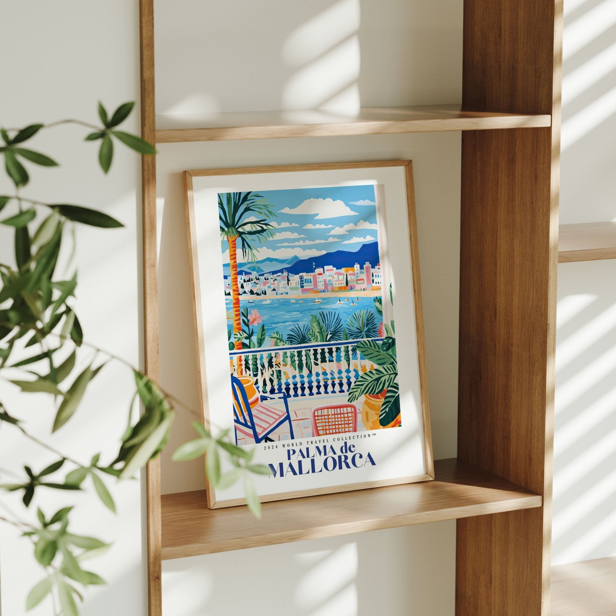 Mallorca Travel Poster - Posters - Enchanted Sights