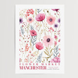 Manchester Flower Market Poster - Posters - Enchanted Sights