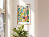 Medellin Flower Market Poster - Posters - Enchanted Sights