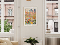 Munich Flower Market Poster - Posters - Enchanted Sights