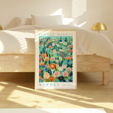 Napoli Flower Market Poster - Posters - Enchanted Sights