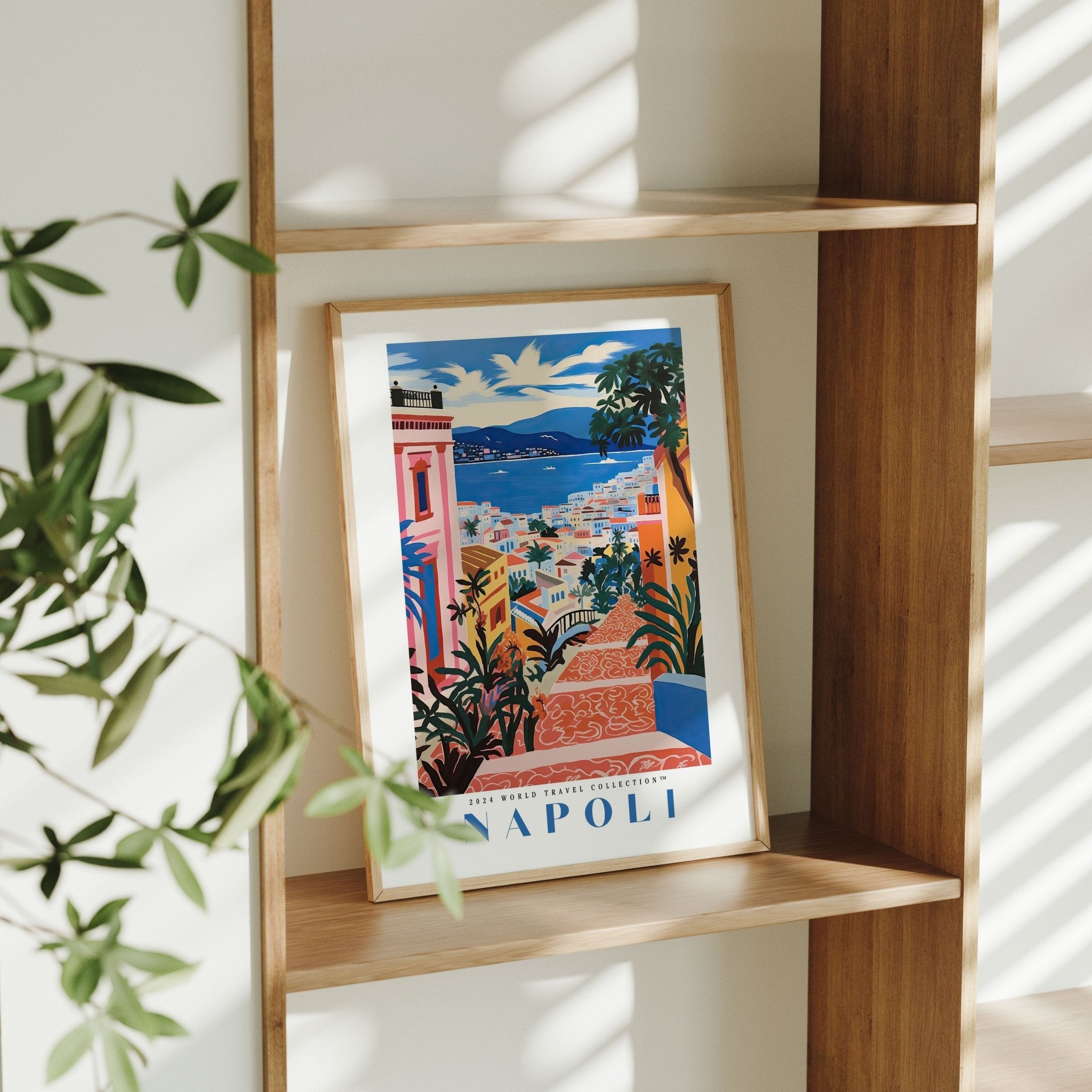 Napoli Travel Poster - Posters - Enchanted Sights