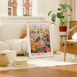 New York City Flower Market Poster - Posters - Enchanted Sights