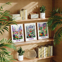 New York City - SET OF 3 - 18x24" - Poster - Enchanted Sights