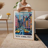 New York City Travel Poster - Poster - Enchanted Sights