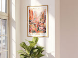 New York Flower Market Poster - Posters - Enchanted Sights