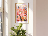 New York Flower Market Poster - Posters - Enchanted Sights