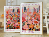 New York Flower Market Poster - Posters - Enchanted Sights