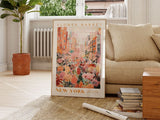 New York Flower Market Poster - Posters - Enchanted Sights