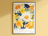 New York Flower Market Poster - Posters - Enchanted Sights