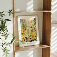 New York Flower Market Poster - Posters - Enchanted Sights