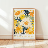 New York Flower Market Poster - Posters - Flower Poster