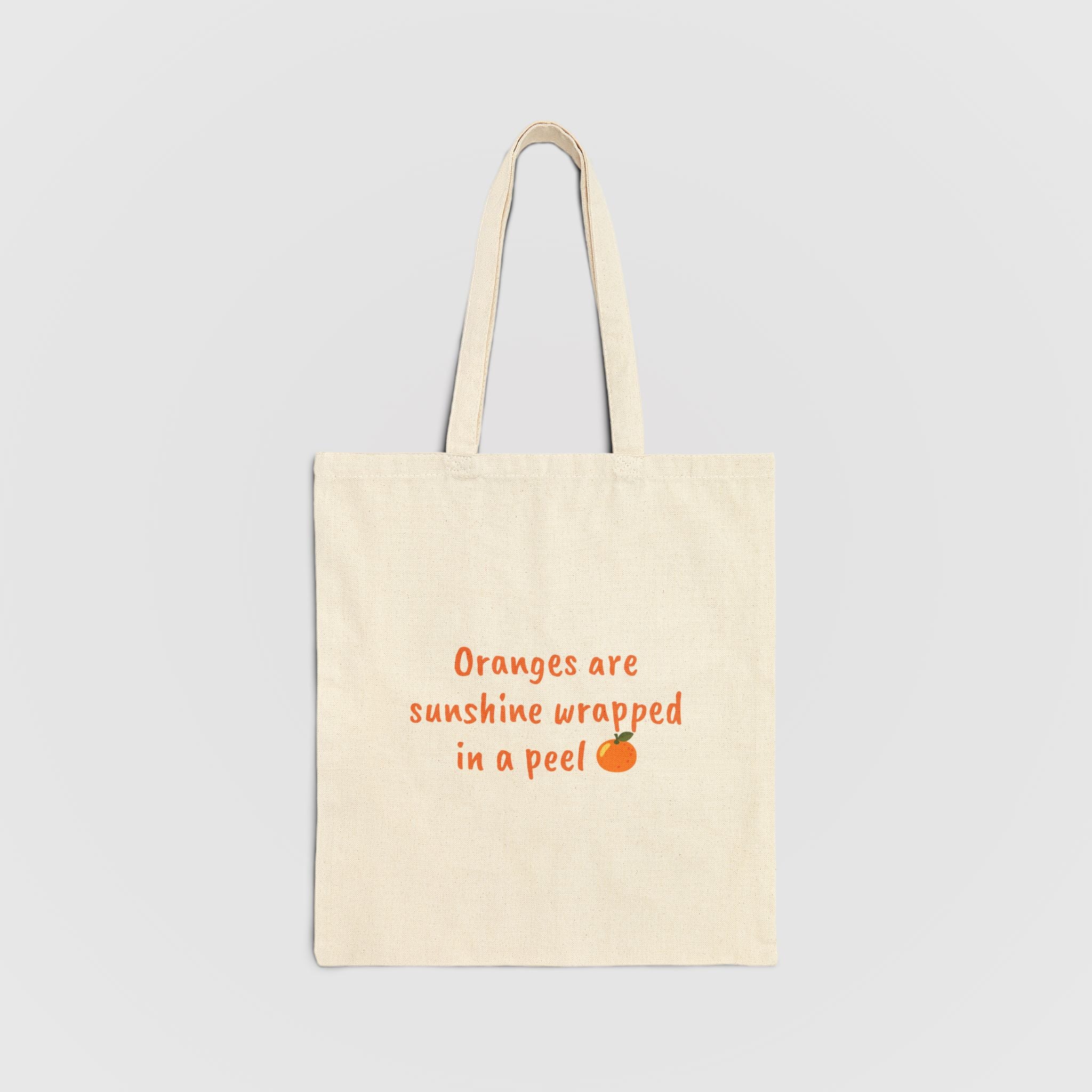 Orange Fruit Tote Bag - Bags - Enchanted Sights