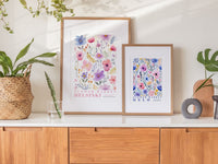 Oslo Flower Market Poster - Posters - Enchanted Sights